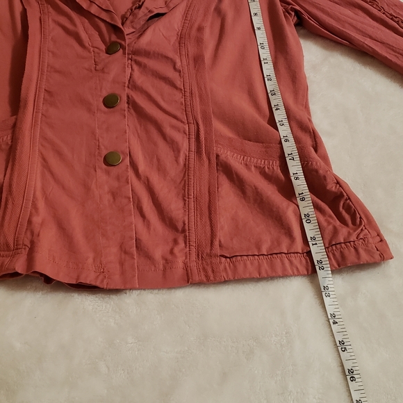 Pink button down blazer - Picture 3 of 6